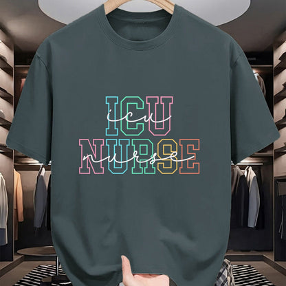 Funny Nurse Shirt, Nurse Unisex T-Shirt/Hoodie/Sweatshirt HLT00 - Icu Nurse Icu Nursing Icu Critical Care Men Women ICU Nurse T-Shirt