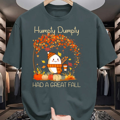 Best Thanksgiving Family Shirt , Funny Thanksgiving UnisexT-Shirt/Hoodie/Sweatshirt HLT00 - Humpty Dumpty Had A Great Fall Thanksgiving Autumn Halloween T-Shirt