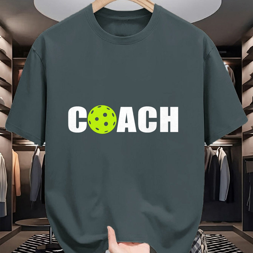 Funny Pickleball Shirt, Pickleball Lover Unisex T-Shirt/Hoodie/Sweatshirt HLT00 - Miftees Pickleball Tees Women_s Black Pickleball Coach T-Shirt