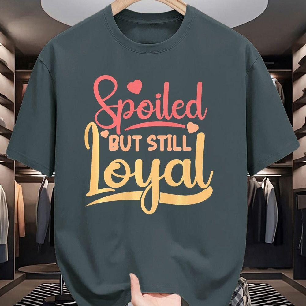 Best Wife Shirt, Wife and Husband Unisex T-Shirt/Hoodie/Sweatshirt HLT00 - Gift for wife T shirt, spoiled wife   Spoiled Wife Spoiled But Still Loyal Premium T-Shirt (2)