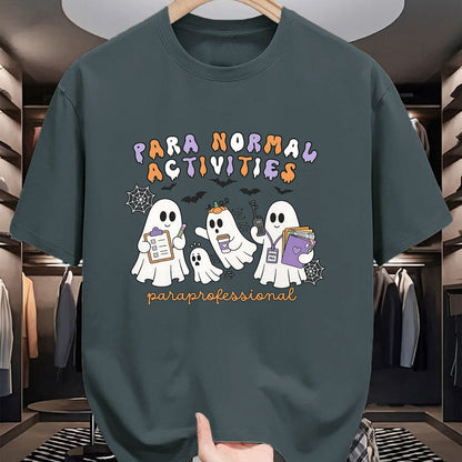 Best Teacher Shirt, Funny Teacher UnisexT-Shirt/Hoodie/Sweatshirt HLT00 - Paraprofessional Halloween Teacher para Normal Activities T-Shirt