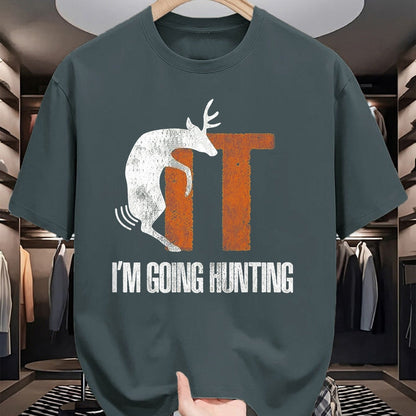 Funny Hunting Shirt, Gift For Hunting Lover Unisex T-Shirt/Hoodie/Sweatshirt HLT00 - Deer Fuck It I Am Going Hunting T-Shirt