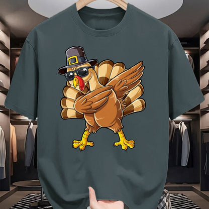Best Thanksgiving Family Shirt , Funny Thanksgiving UnisexT-Shirt/Hoodie/Sweatshirt HLT00 - Dabbing Turkey Thanksgiving Day Pilgrim Boys Men Funny Dab T-Shirt
