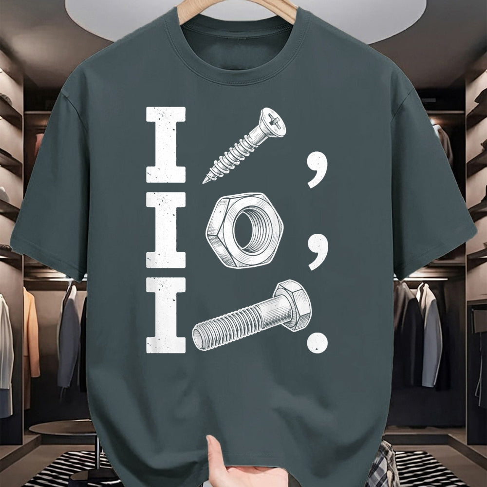 Best Mechanic Life Shirt, Funny Mechanic UnisexT-Shirt/Hoodie/Sweatshirt HLT00 - I Screw I Nut I Bolt Funny Handyman Mechanic Tool Humor Joke T-Shirt