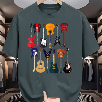 Guitar Lover Shirt, Funny Guitar UnisexT-Shirt/Hoodie/Sweatshirt HLT00 - Guitar Collection Rocker Gift Guitarist T-Shirt