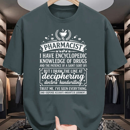 Best Doctor Shirt, Funny Doctor UnisexT-Shirt/Hoodie/Sweatshirt HLT00 - Funny Pharmacist Typography Quote Doctors Handwriting T-Shirt