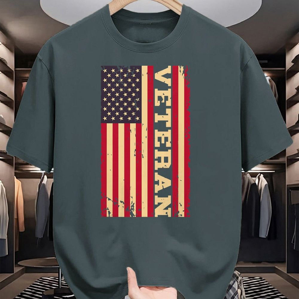 Proud Veteran Shirt, Funny Veteran UnisexT-Shirt/Hoodie/Sweatshirt HLT00 - Veteran Veterans Day USA United States America American Flag T-Shirt (1)