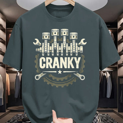 Best Mechanic Life Shirt, Funny Mechanic UnisexT-Shirt/Hoodie/Sweatshirt HLT00 - Cranky Car Engine Crankshaft Cars Lover Mechanics T-Shirt