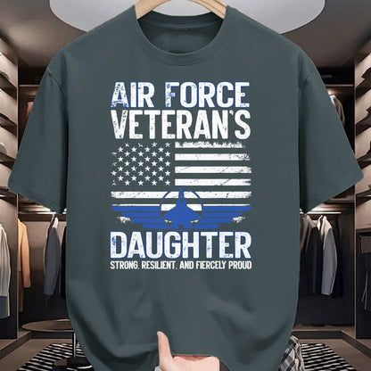 Proud Veteran Shirt, Funny Veteran UnisexT-Shirt/Hoodie/Sweatshirt HLT00 - Proud Daughter of A Air Force Veteran Daughter Veterans Day T-Shirt