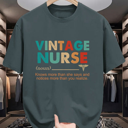 Funny Nurse Shirt, Nurse Unisex T-Shirt/Hoodie/Sweatshirt HLT00 - Vintage nurse T-Shirt