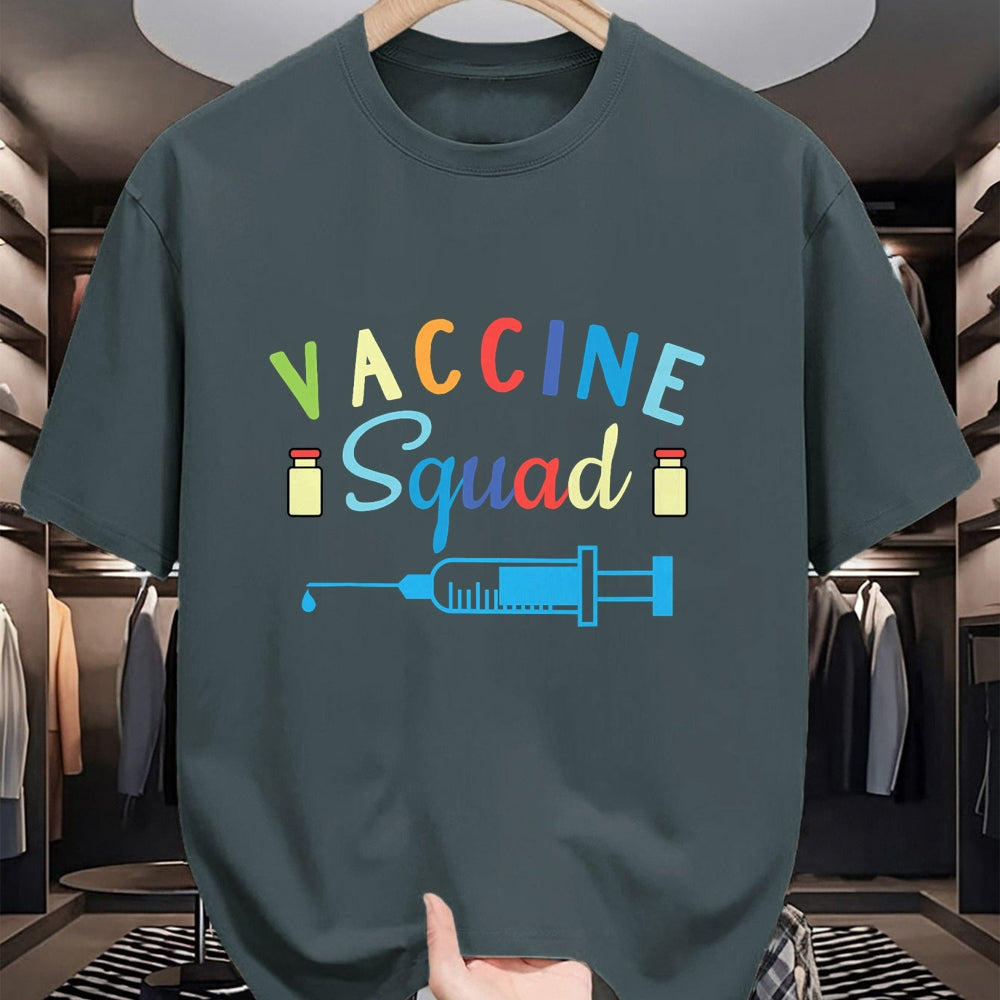 Best Doctor Shirt, Funny Doctor UnisexT-Shirt/Hoodie/Sweatshirt HLT00 - Vaccine Squad Cute Nurse Doctor DR Funny Vaccinated 19 Tee T-Shirt
