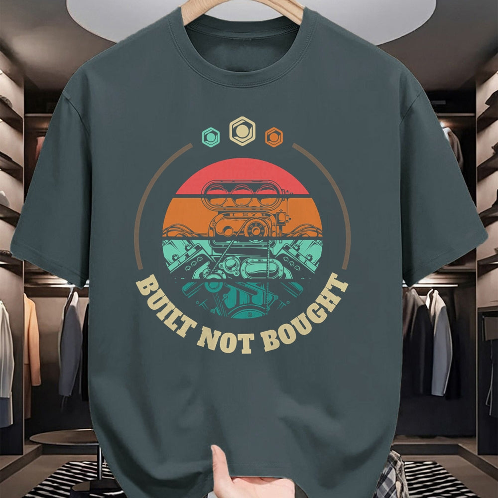 Best Mechanic Life Shirt, Funny Mechanic UnisexT-Shirt/Hoodie/Sweatshirt HLT00 - Built Not Bought Mechanic and Engineer T-Shirt