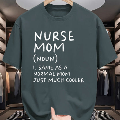 Funny Nurse Shirt, Nurse Unisex T-Shirt/Hoodie/Sweatshirt HLT00 - Nurse Mom Definition Funny Nursing T-Shirt