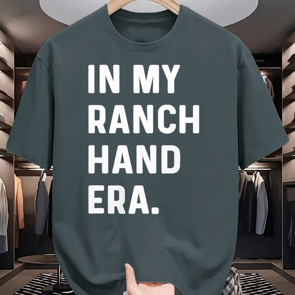 Best Farmer Life Shirt, Funny Farmer UnisexT-Shirt/Hoodie/Sweatshirt HLT00 - In My Ranch Hand Era - Farm Farmer Funny Farming T-Shirt