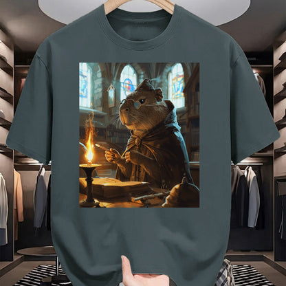Cute Capybara Shirt, Funny Capybara Unisex T-Shirt/Hoodie/Sweatshirt HLT00 - Funny Graphic Capybara Long Sleeve T-Shirt (17)