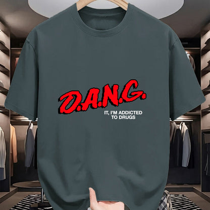 Gift for Dad Shirt, Funny Dad Unisex T-Shirt/Hoodie/Sweatshirt HLT00 – D.A.N.G. It I_m Addicted To Drugs OFFICIAL Funny Saying T-Shirt