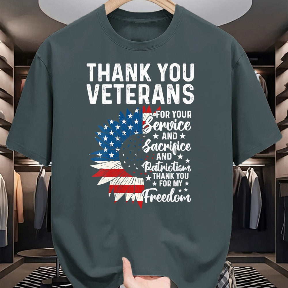 Proud Veteran Shirt, Funny Veteran UnisexT-Shirt/Hoodie/Sweatshirt HLT00 - Womens Thank You Veterans for Your Service and Sacrifice US Veteran V-Neck T-Shirt