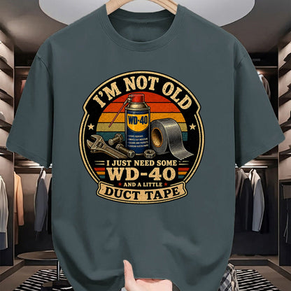 Best Mechanic Life Shirt, Funny Mechanic UnisexT-Shirt/Hoodie/Sweatshirt HLT00 - Funny WD40 Duct Tape Mechanic Dad for Men T-Shirt