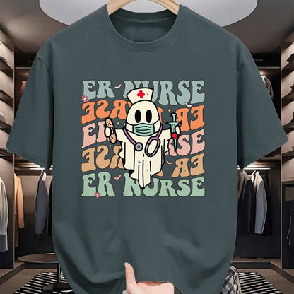 Funny Nurse Shirt, Nurse Unisex T-Shirt/Hoodie/Sweatshirt HLT00 - Groovy Emergency Room Nurse Funny Halloween Costume ER Nurse T-Shirt