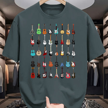 Guitar Lover Shirt, Funny Guitar UnisexT-Shirt/Hoodie/Sweatshirt HLT00 - Guitar Musical Instrument T Shirt (Rock N Roll Tee) T-Shirt