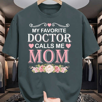 Christmas Shirts for Family, Funny christmas shirts, Christmas Unisex T-Shirt/Hoodie/Sweatshirt HLT00 - Doctor Calls Me Mom Medical School Students T-Shirt