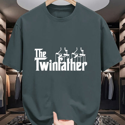 Gift for Dad Shirt, Funny Dad Unisex T-Shirt/Hoodie/Sweatshirt HLT00 – Dad Of Twins Proud Father of Twins Classic Overachiver Premium T-Shirt