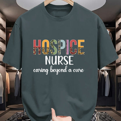 Funny Nurse Shirt, Nurse Unisex T-Shirt/Hoodie/Sweatshirt HLT00 - Hospice Nurse Appreciation Palliative Nurse Hospice Nursing T-Shirt