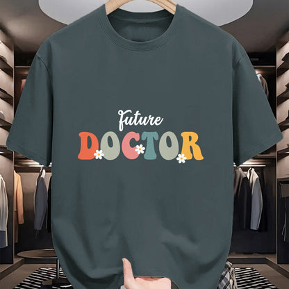 Best Doctor Shirt, Funny Doctor UnisexT-Shirt/Hoodie/Sweatshirt HLT00 - Future Doctor Medicine Retro Groovy For Medical Students T-Shirt