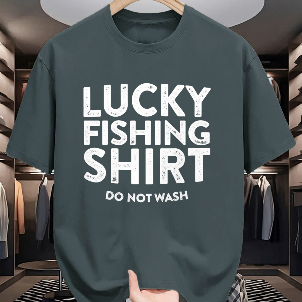 Gift for Dad Shirt, Funny Dad Unisex T-Shirt/Hoodie/Sweatshirt HLT00 – Lucky Fishing Shirt Do Not Wash Funny Fisherman Dad Men T-Shirt