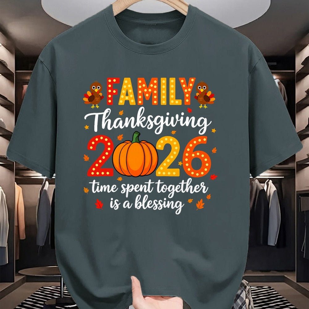 Best Thanksgiving Family Shirt , Funny Thanksgiving UnisexT-Shirt/Hoodie/Sweatshirt HLT00 - Family Thanksgiving 2026 Thanksgiving Crew Turkey Matching T-Shirt (3)