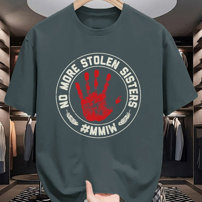 Native American T-Shirts, Vintage Native American Unisex T-Shirt/Hoodie/Sweatshirt HLT00 - No More Stolen Sisters MMIW Missing Murdered Indigenous Girl