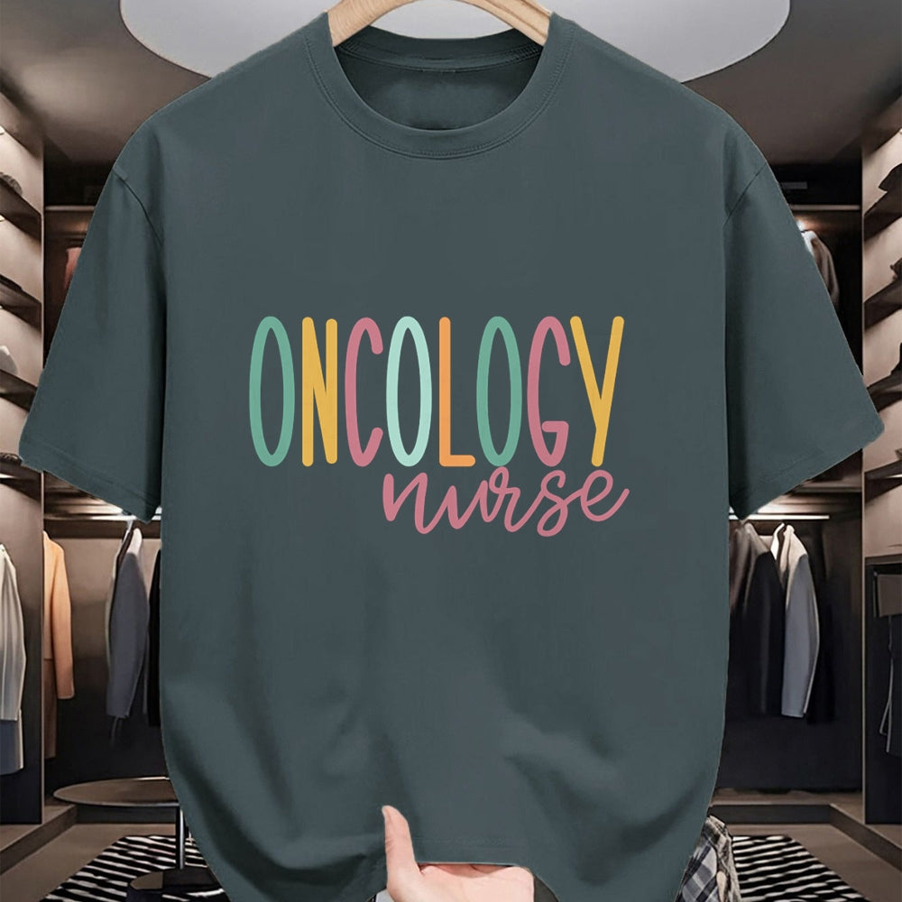Funny Nurse Shirt, Nurse Unisex T-Shirt/Hoodie/Sweatshirt HLT00 - Cute Oncology Nurse Long Sleeve T-Shirt