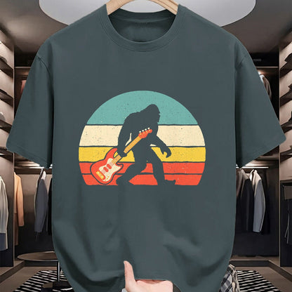 Guitar Lover Shirt, Funny Guitar UnisexT-Shirt/Hoodie/Sweatshirt HLT00 - Bigfoot Bass Guitar - Bass Player Bassist Music Guitarist T-Shirt