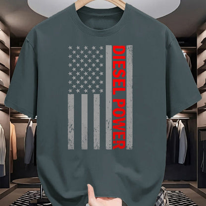Best Mechanic Life Shirt, Funny Mechanic UnisexT-Shirt/Hoodie/Sweatshirt HLT00 - Diesel Power USA Flag Truck Turbo Brothers Mechanic T-Shirt