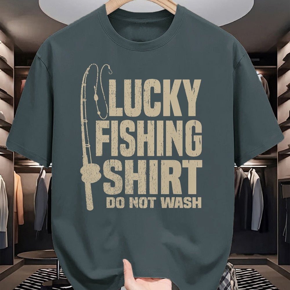 Gift for Dad Shirt, Funny Dad Unisex T-Shirt/Hoodie/Sweatshirt HLT00 – Lucky Fishing Top Do Not Wash. Great Gift for Dad Mom T-Shirt