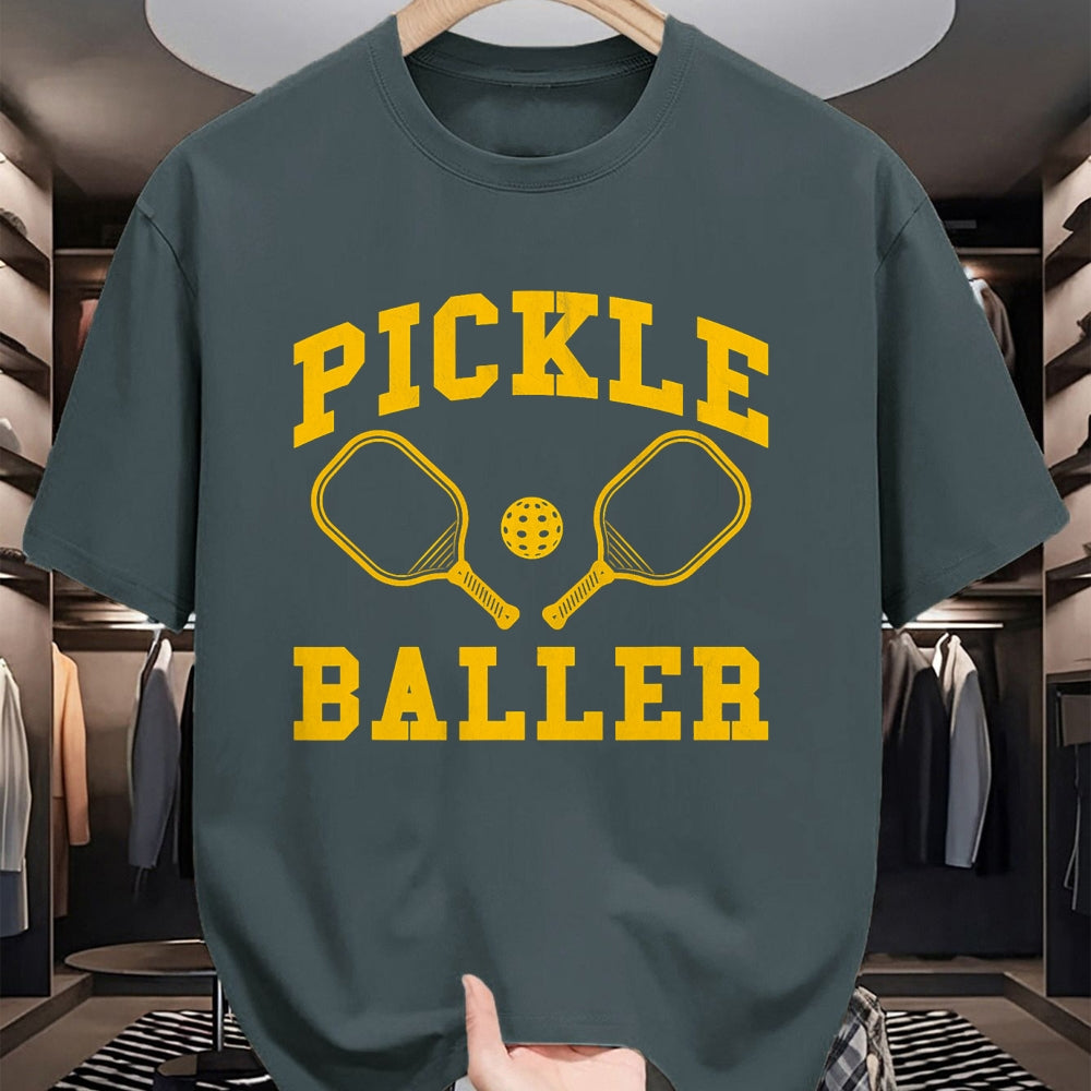 Funny Pickleball Shirt, Pickleball Lover Unisex T-Shirt/Hoodie/Sweatshirt HLT00 - Funny Pickle baller Quote Paddleball Pickleball Player retro T-Shirt