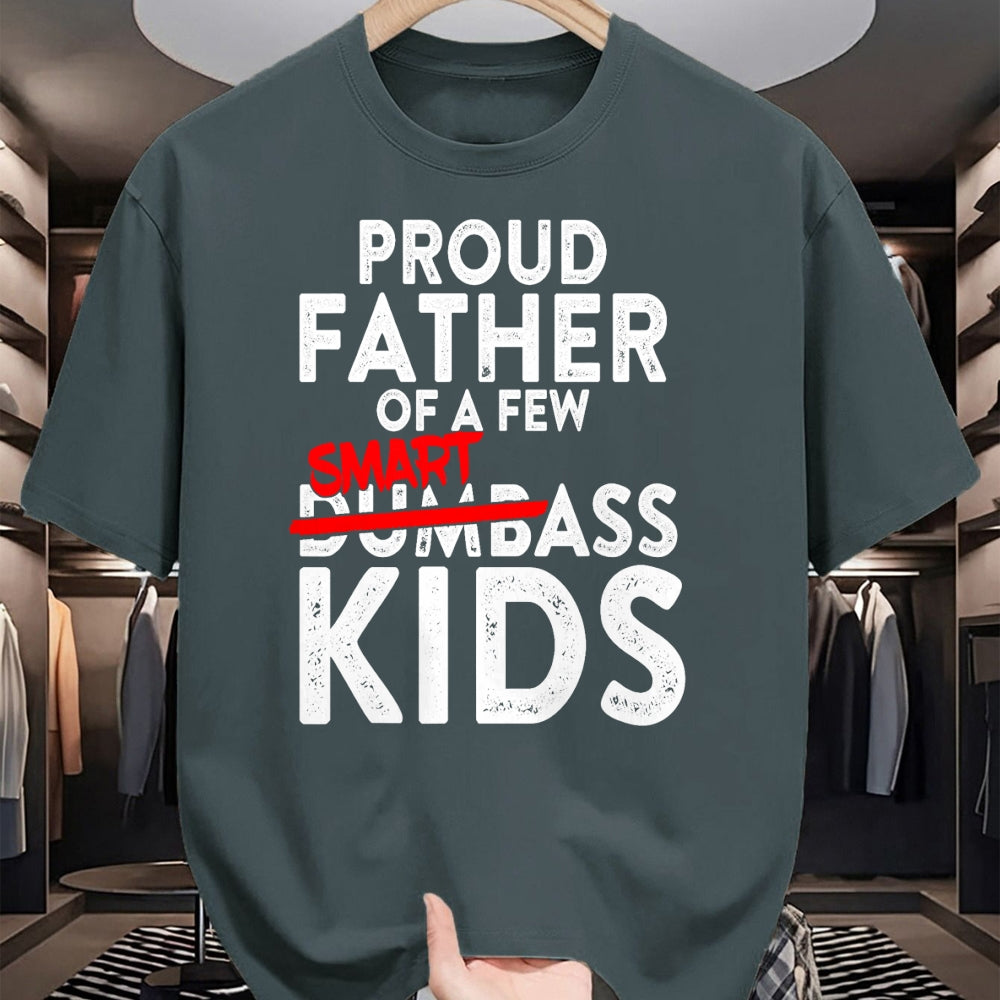 Gift for Dad Shirt, Funny Dad Unisex T-Shirt/Hoodie/Sweatshirt HLT00 – Fathers day giftsBest Dad Proud Father of a Few Smartass Kid T-Shirt