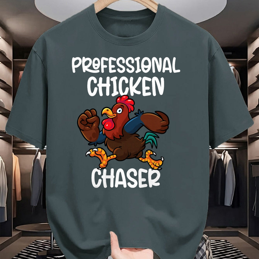 Best Farmer Life Shirt, Funny Farmer UnisexT-Shirt/Hoodie/Sweatshirt HLT00 - Professional Chicken Chaser Funny Farm Farmer Kids Running T-Shirt