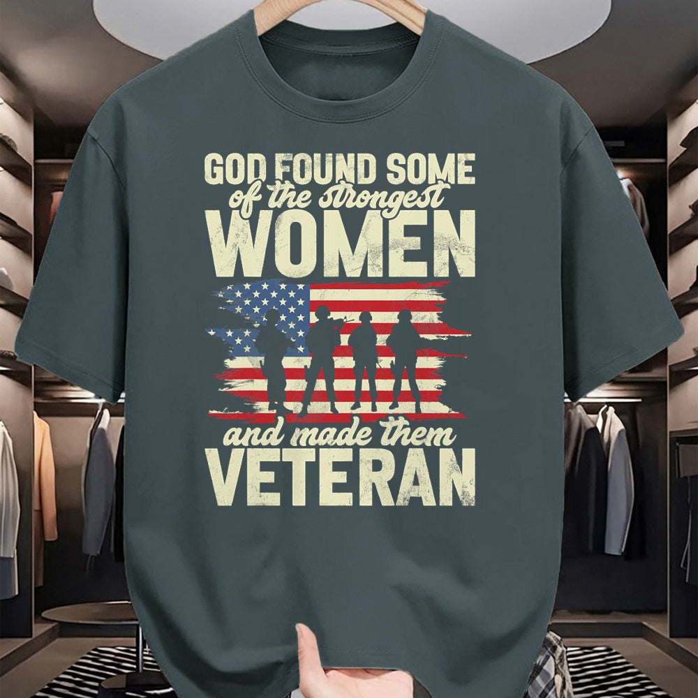 Proud Veteran Shirt, Funny Veteran UnisexT-Shirt/Hoodie/Sweatshirt HLT00 - Female Veteran Veteran_s Day Women Veteran Soldier Patriotic T-Shirt