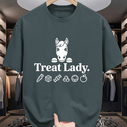 Best Horse Lover Shirt , Funny Horse UnisexT-Shirt/Hoodie/Sweatshirt HLT00 - Funny Mom Equestrian Lover Treat Lady Horse T-Shirt