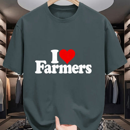 Best Farmer Life Shirt, Funny Farmer UnisexT-Shirt/Hoodie/Sweatshirt HLT00 - I LOVE HEART FARMERS T-Shirt