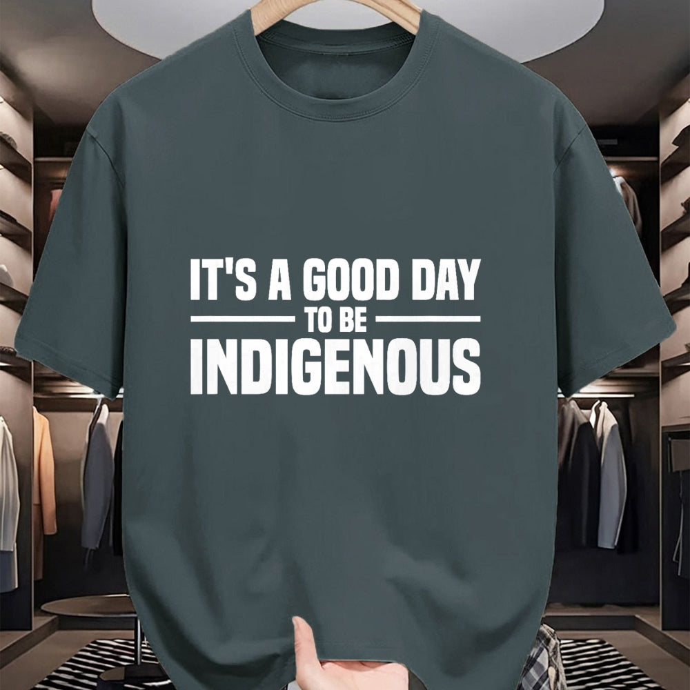 Native American T-Shirts, Vintage Native American Unisex T-Shirt/Hoodie/Sweatshirt HLT00 - Native American It_s A Good Day To Be Indigenous