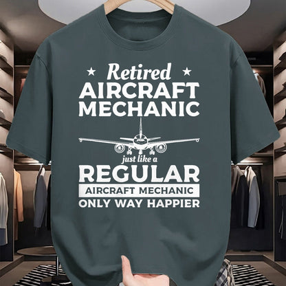 Best Mechanic Life Shirt, Funny Mechanic UnisexT-Shirt/Hoodie/Sweatshirt HLT00 - Retired Aircraft Mechanic Airplane Mechanics Retirement T-Shirt