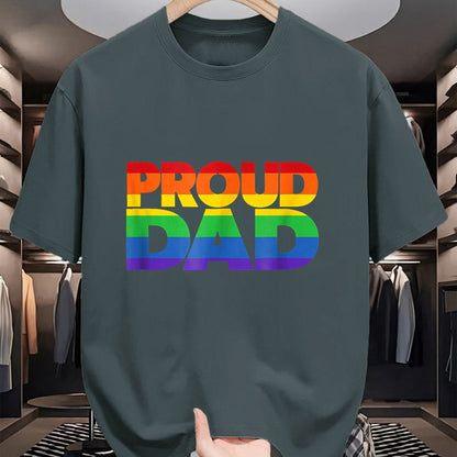 Gift for Dad Shirt, Funny Dad Unisex T-Shirt/Hoodie/Sweatshirt HLT00 – Gay Pride Shirt Proud Dad LGBT parent t-shirt Father_s Day T-Shirt