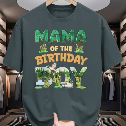 Gift for Dad Shirt, Funny Dad Unisex T-Shirt/Hoodie/Sweatshirt HLT00 – Mom Dad Mama Birthday Boy One Lucky Duck 1st First Family T-Shirt