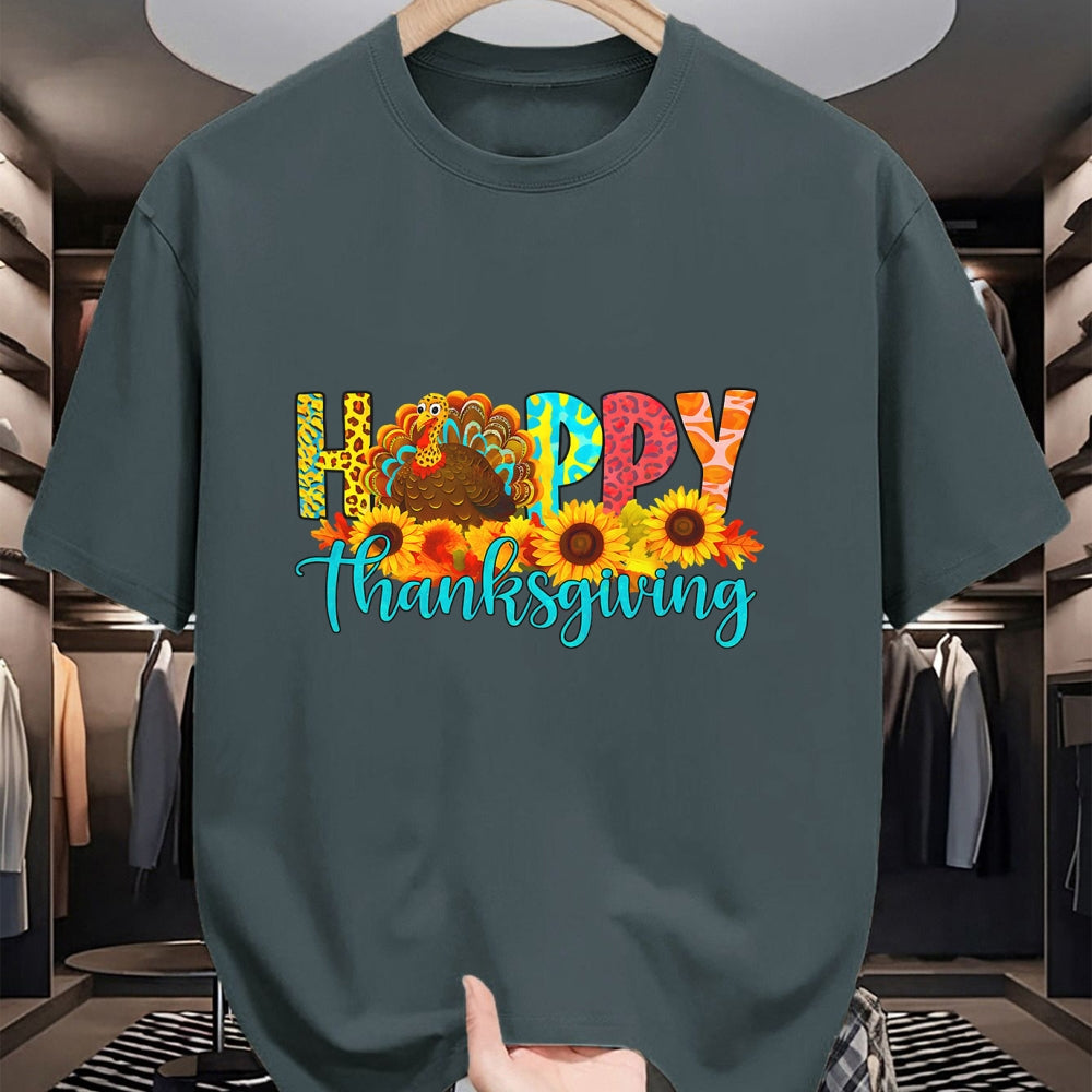 Best Thanksgiving Family Shirt , Funny Thanksgiving UnisexT-Shirt/Hoodie/Sweatshirt HLT00 - happy thanksgiving for turkey day family dinner sunflower T-Shirt