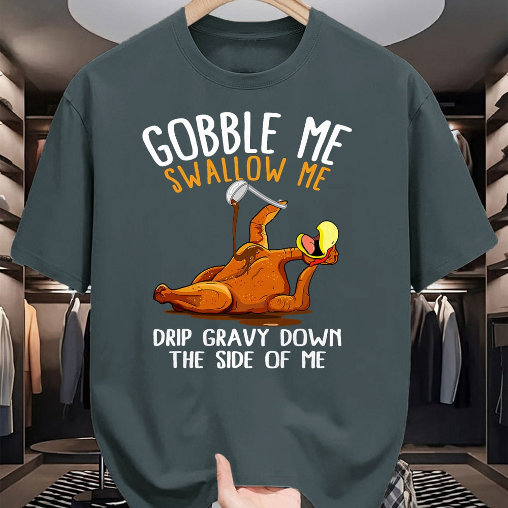 Best Thanksgiving Family Shirt , Funny Thanksgiving UnisexT-Shirt/Hoodie/Sweatshirt HLT00 - Gobble Me Swallow Me Shirt - Funny Thanksgiving T-Shirt