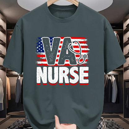 Funny Nurse Shirt, Nurse Unisex T-Shirt/Hoodie/Sweatshirt HLT00 - VA Nurse, Veteran & Patriot Nursing, US Military Nurse T-Shirt