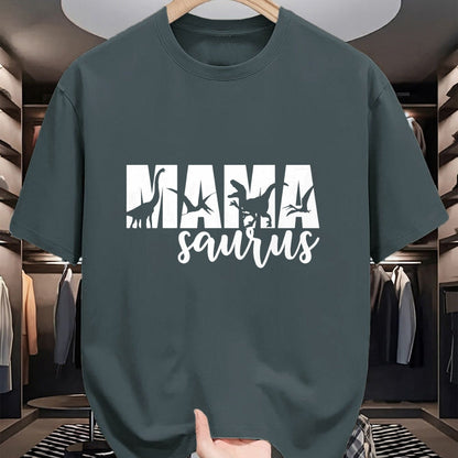 Gift for Mom Shirt, Funny Mom Unisex T-Shirt/Hoodie/Sweatshirt HLT00 - MamaSaurus T rex Dinosaur Funny Mama Saurus Mother_s Day T-Shirt