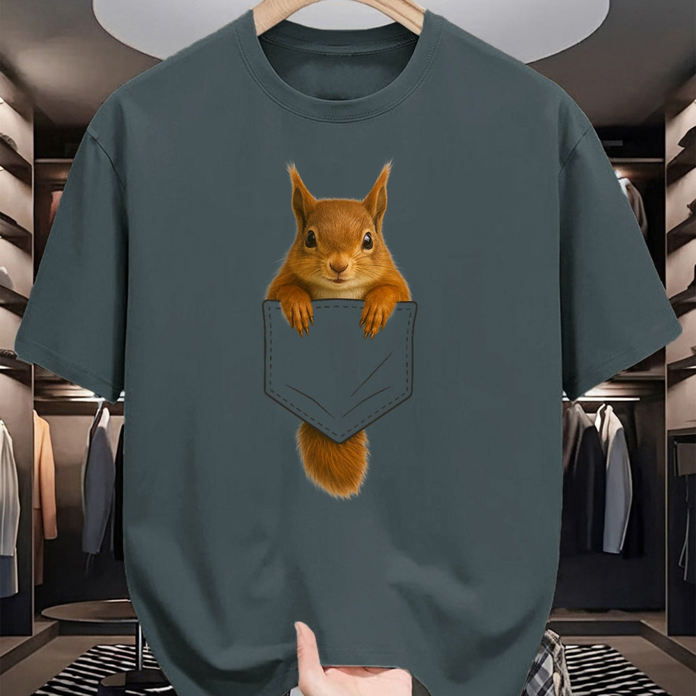 Best Thanksgiving Family Shirt , Funny Thanksgiving UnisexT-Shirt/Hoodie/Sweatshirt HLT00 - Cute Squirrel Pocket Funny Gifts for Men Women Teen Kid T-Shirt